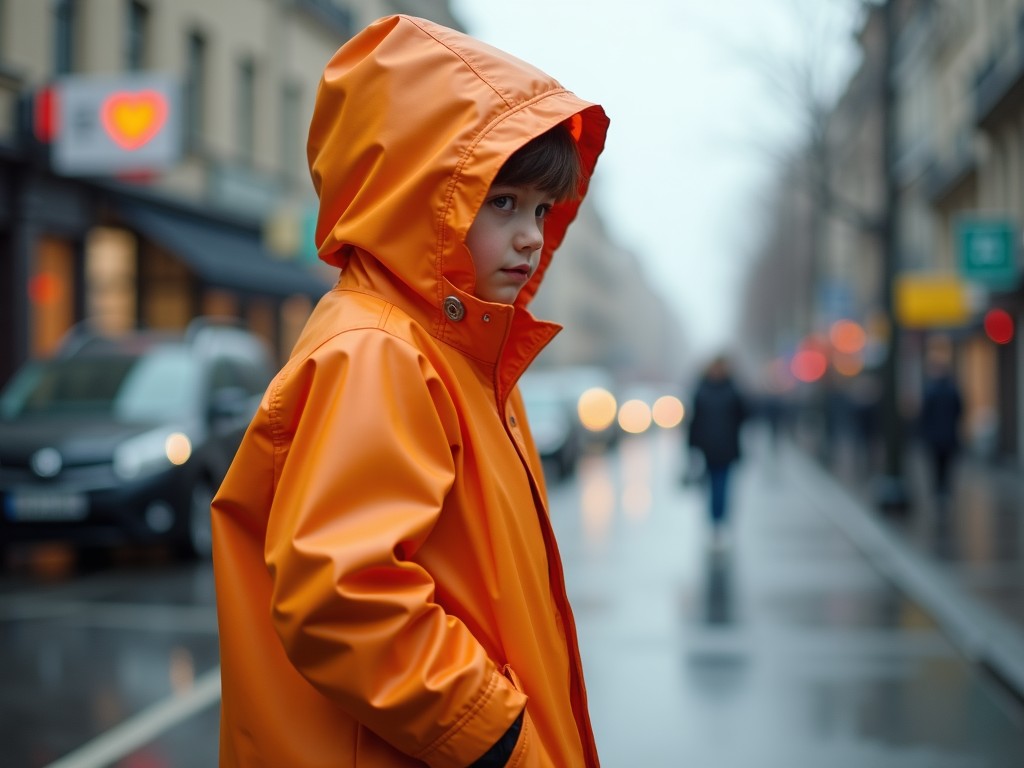 Color Changing Raincoat Kids