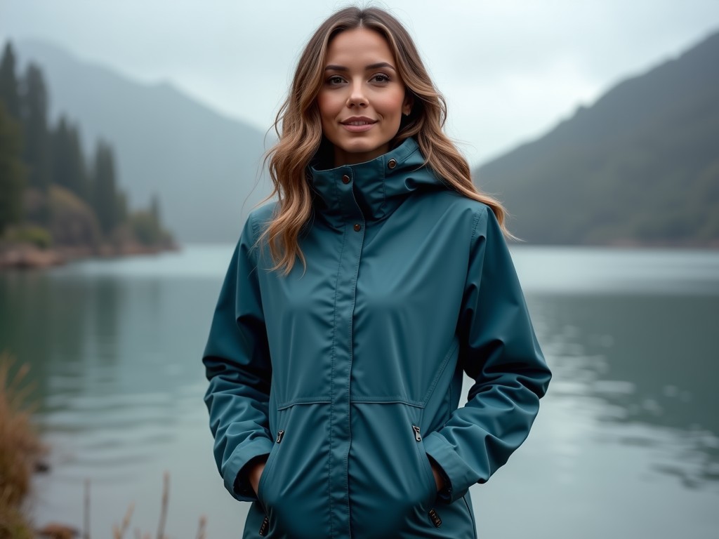 waterproof packable rain jacket womens